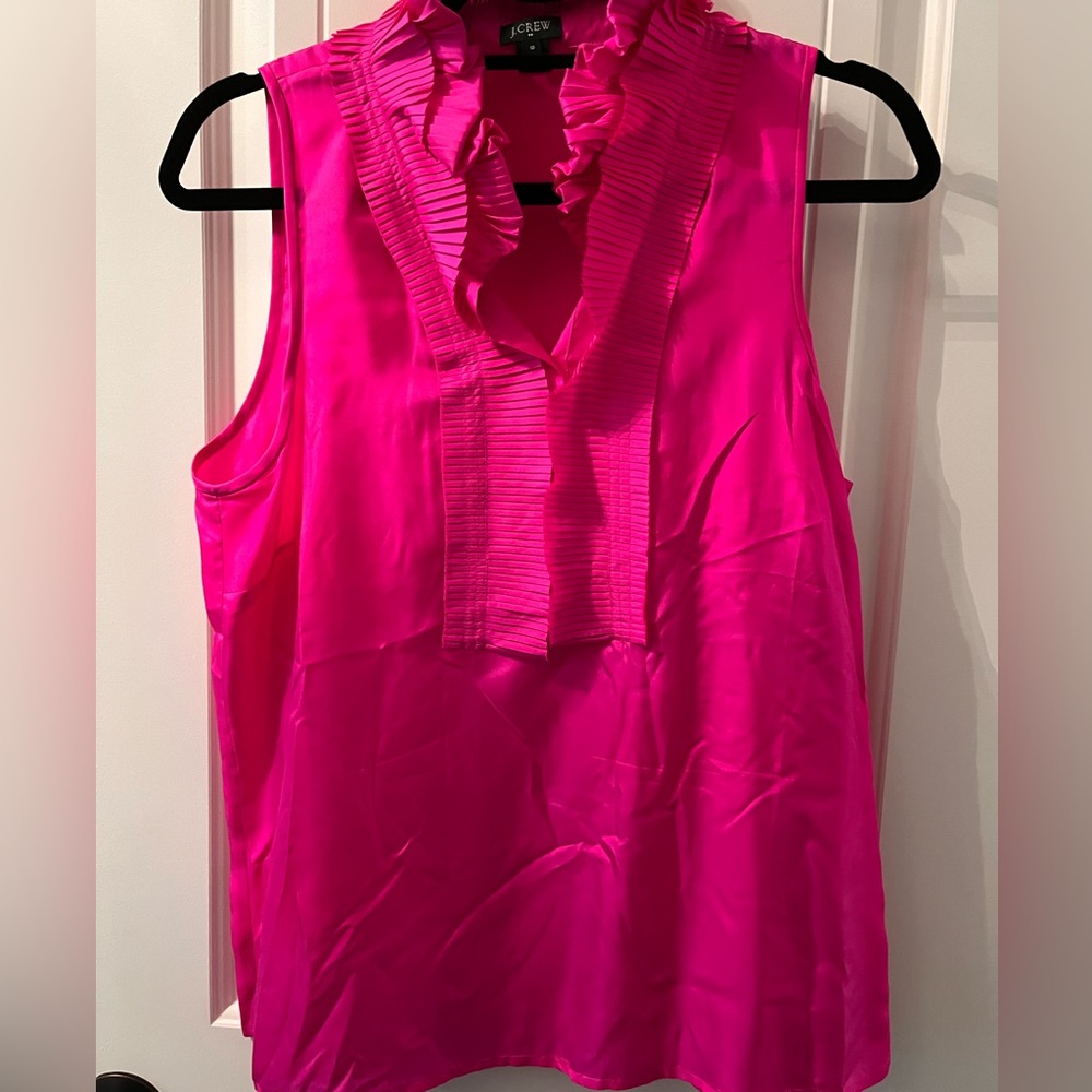 JCrew Ruffle Blouse
